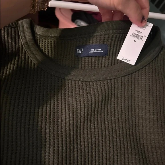 NWT Gap waffle knit - Picture 1 of 4
